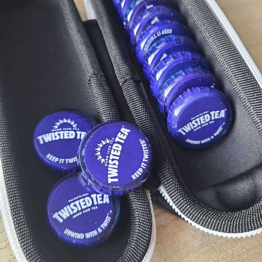 Bottle Cap Resin Crokinole Discs, Brand Sets - Image 15