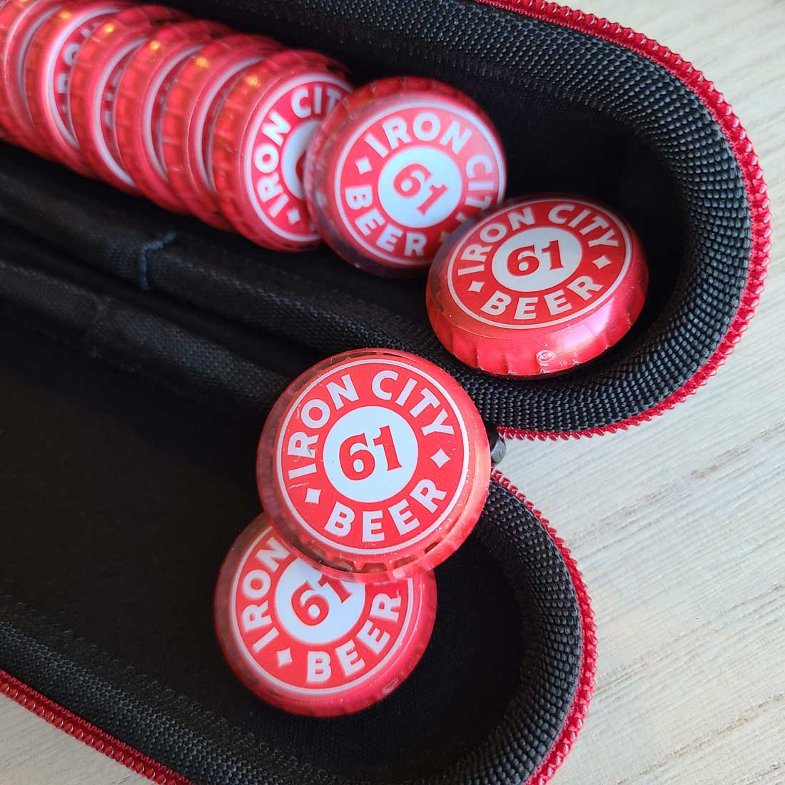 Bottle Cap Resin Crokinole Discs, Brand Sets - Image 3