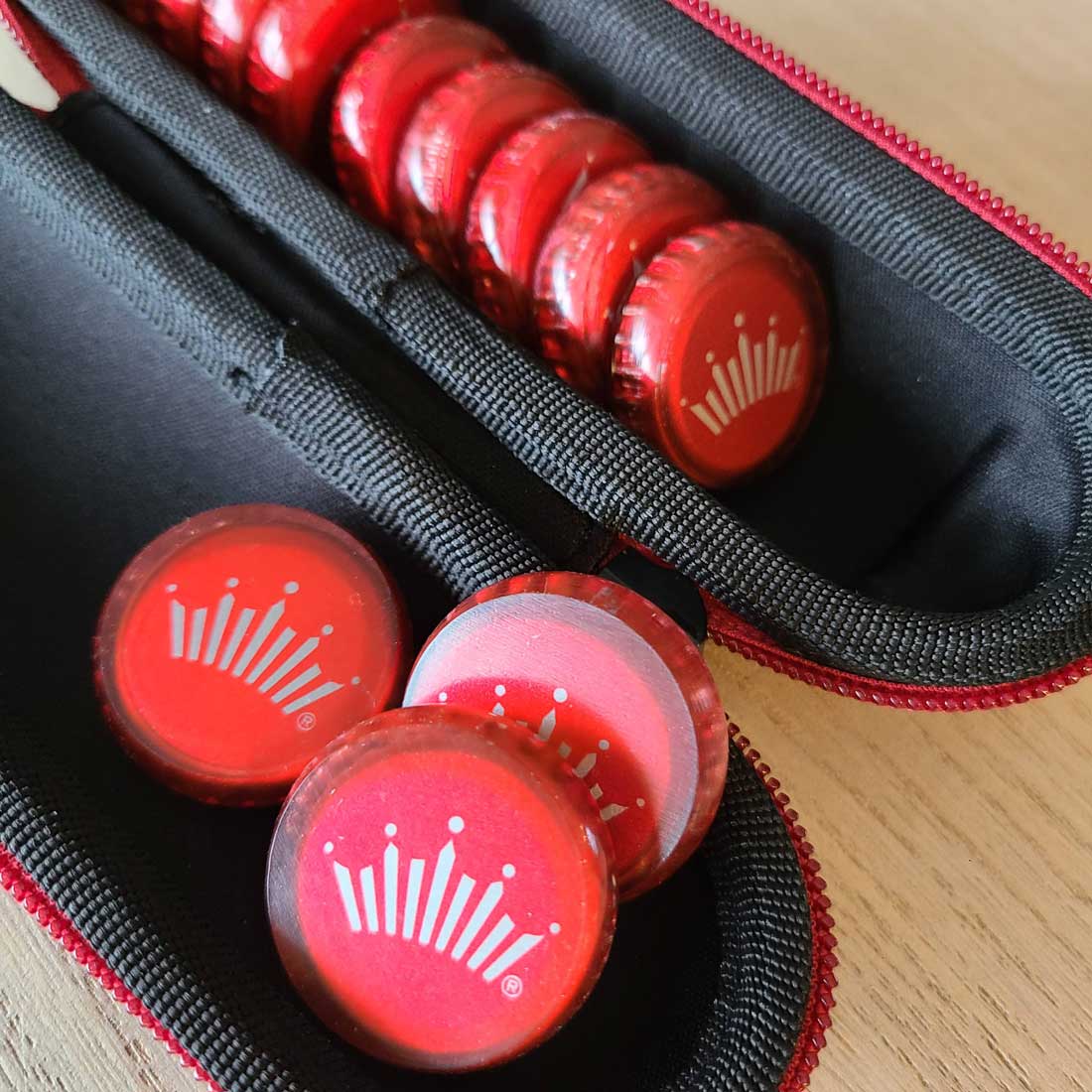 Bottle Cap Resin Crokinole Discs, Brand Sets - Image 8